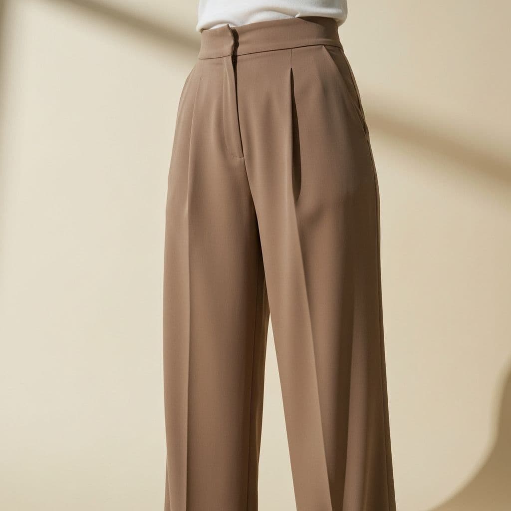 High-Waist Trousers